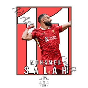 Football Legend Poster: Soccer Printable Wall Art (Digital Download)