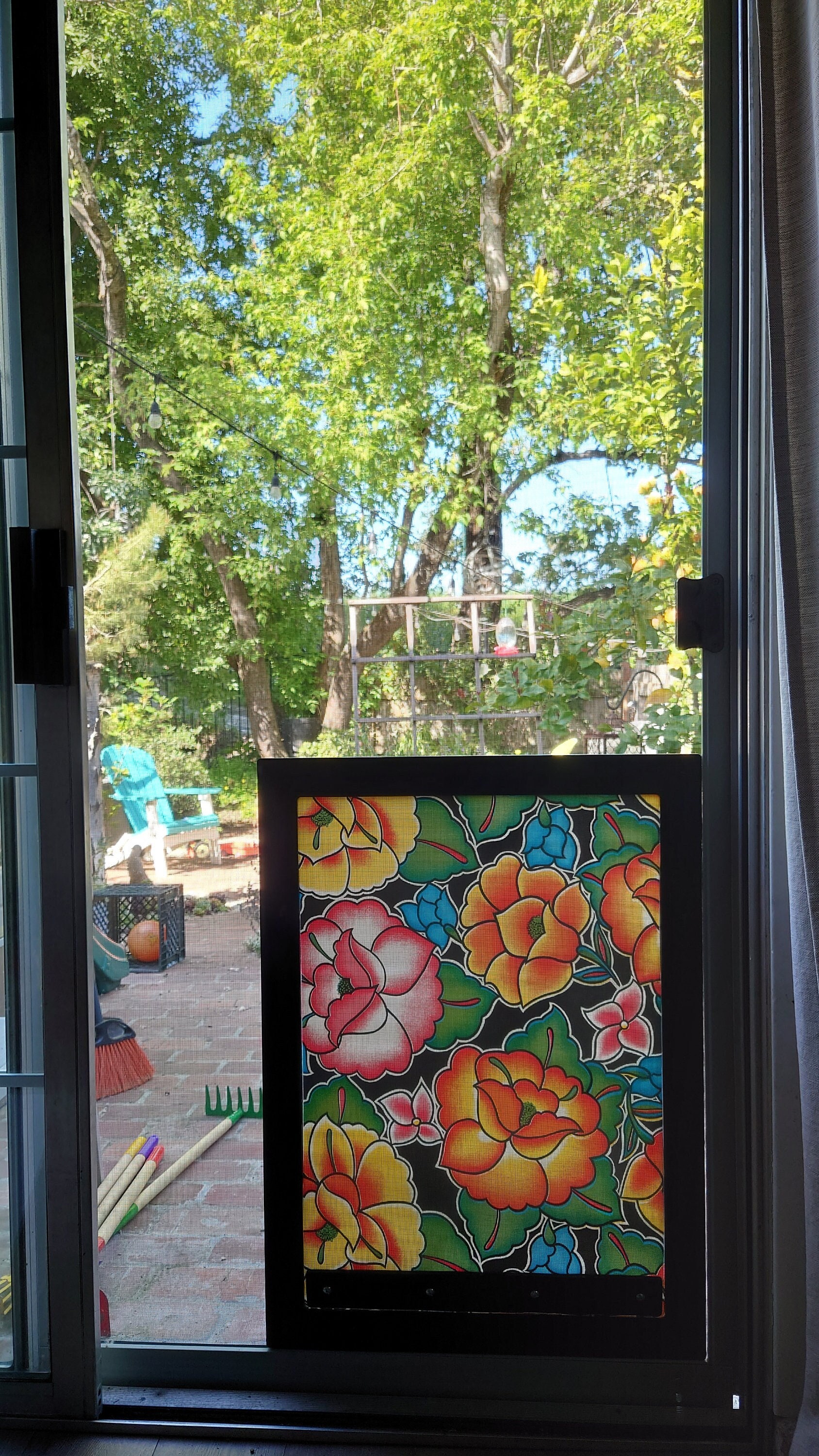 Storm Door With Dog Door Etsy