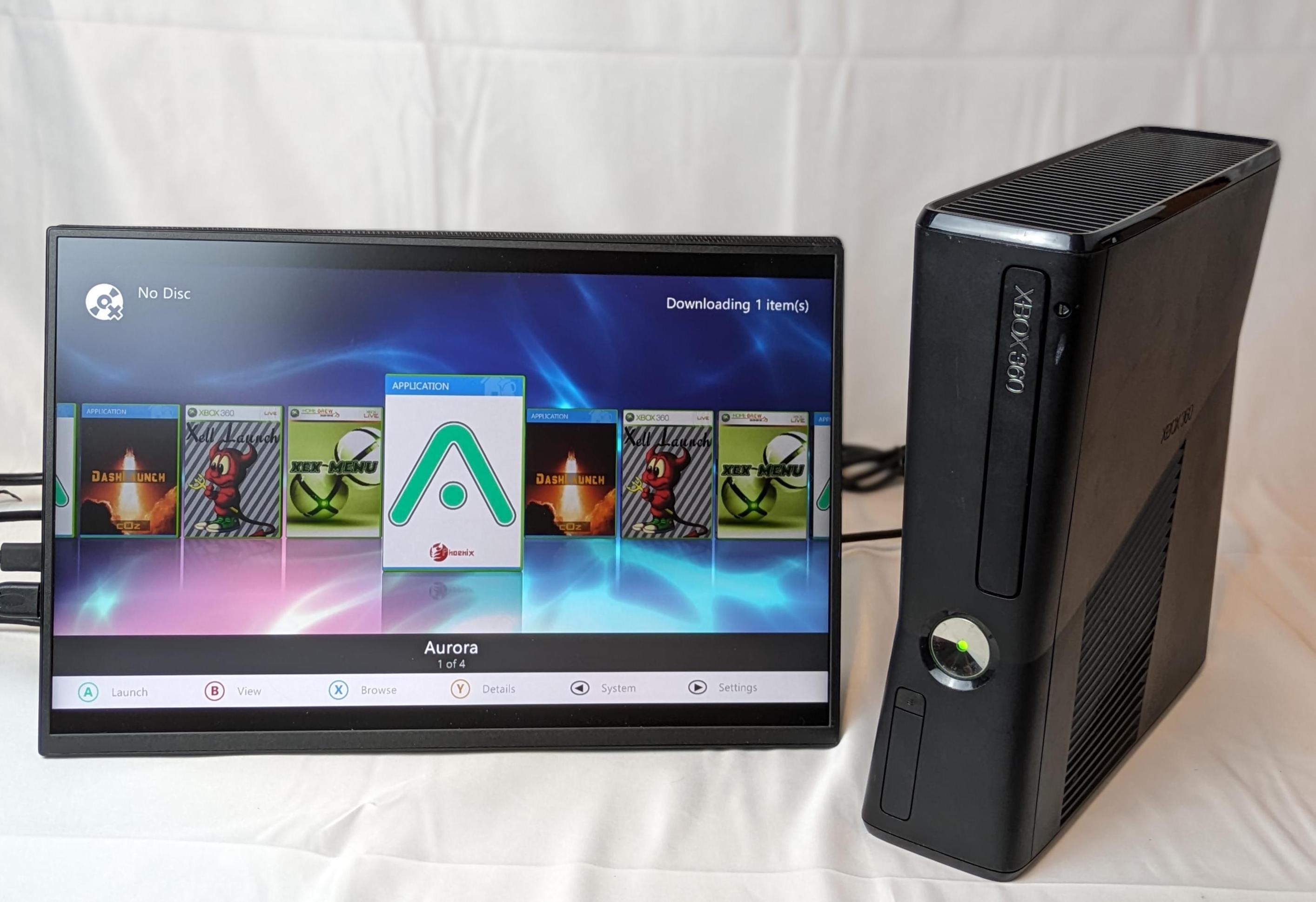 Xbox 360 Slim RGH3 250GB Console - Etsy