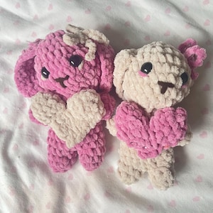 Crochet Bunny Pattern PDF - Amigurumi Rabbit Tutorial - Instant Download - Easy Crochet Animal Pattern - DIY Plush Bunny Soft Toy