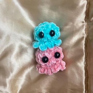 Mini Octopus Crochet Pattern PDF – Amigurumi Octopus DIY Tutorial – Instant Download – Cute Tiny Octopus Plush Toy Pattern