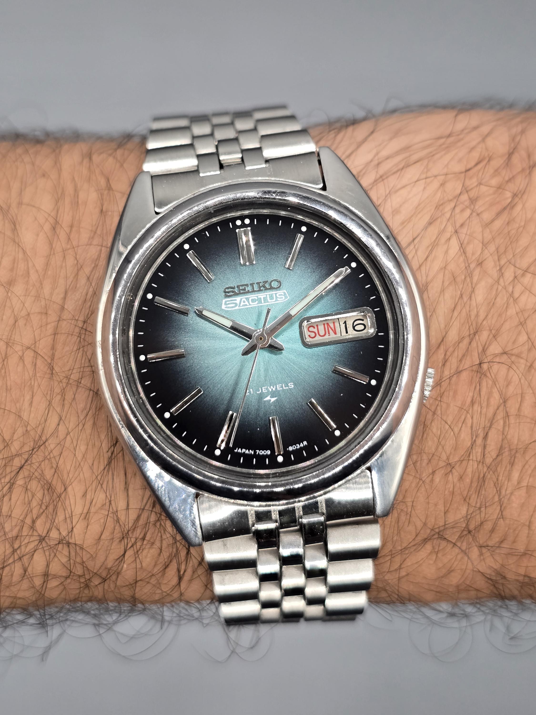 SEIKO アクタス 23ジュエル ヴィンテージ セイコー アクタス SS 23 ジュエル 自動巻き