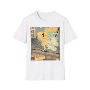 UKIYOE Unisex T-Shirt, Japanese Art Tee, Ukiyo-e Shirt, Stylish Graphic Tee, Gift for Art Lovers, Vintage Style T-Shirt