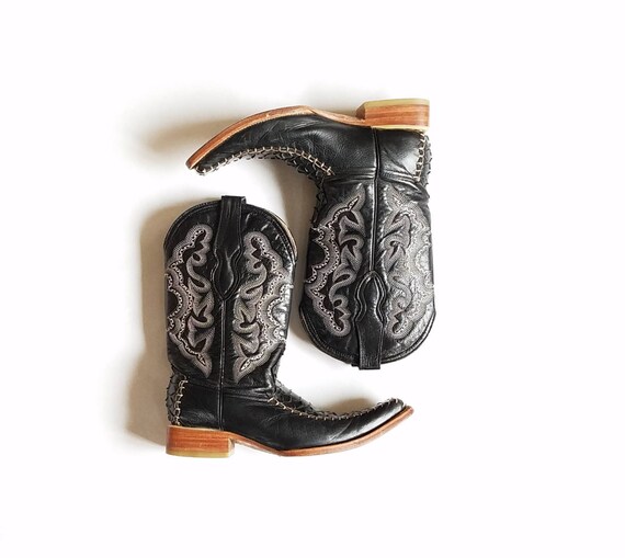 snakeskin steel toe boots