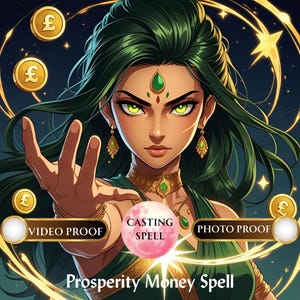 Money Magnet Spell: Wealth, Fame, Respect - Remote Ritual