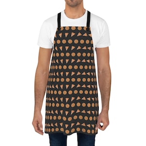 Pizza Apron - Fun Kitchen Cooking Apron, Chef Apron, Cooking Gift, Pizza Lover, Foodie Apron