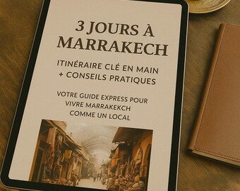 マラケシュ3日間旅行プラン | マラケシュ旅行ガイド（PDF） | モロッコ旅行プランナー | マラケシュ3日間ガイド | マラケシュ旅行プラン