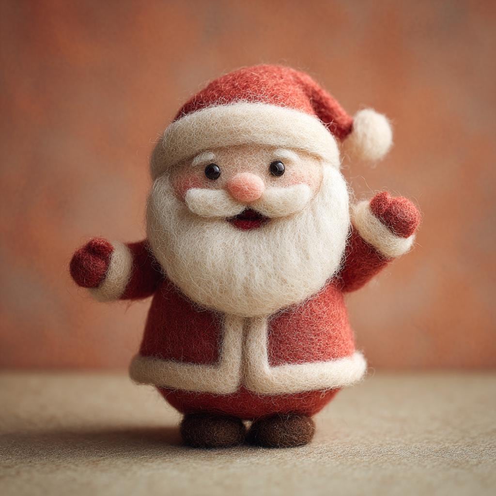 サンタクロースの置物 - Etsy 日本