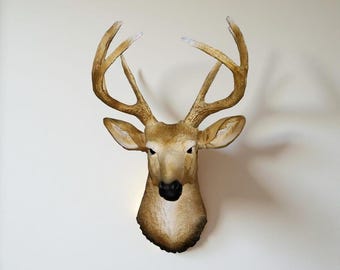 セイウチの頭の壁掛け、セイウチのフェイク剥製、室内装飾