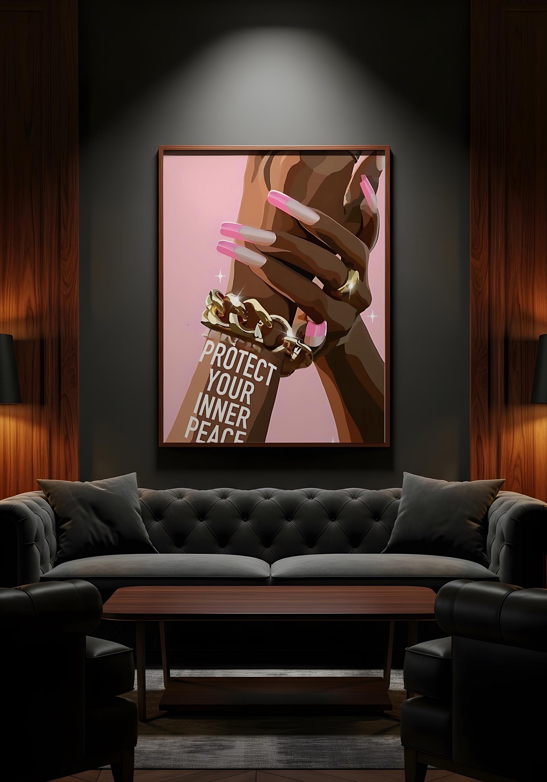 Black Girl Empowerment Art: Afrocentric Motivational Quote Prints (set ...