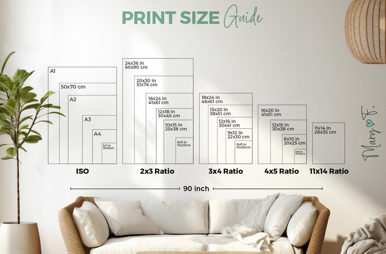 Boho Wildflower Botanical Print: Sage Green Floral Wall Art (digital ...