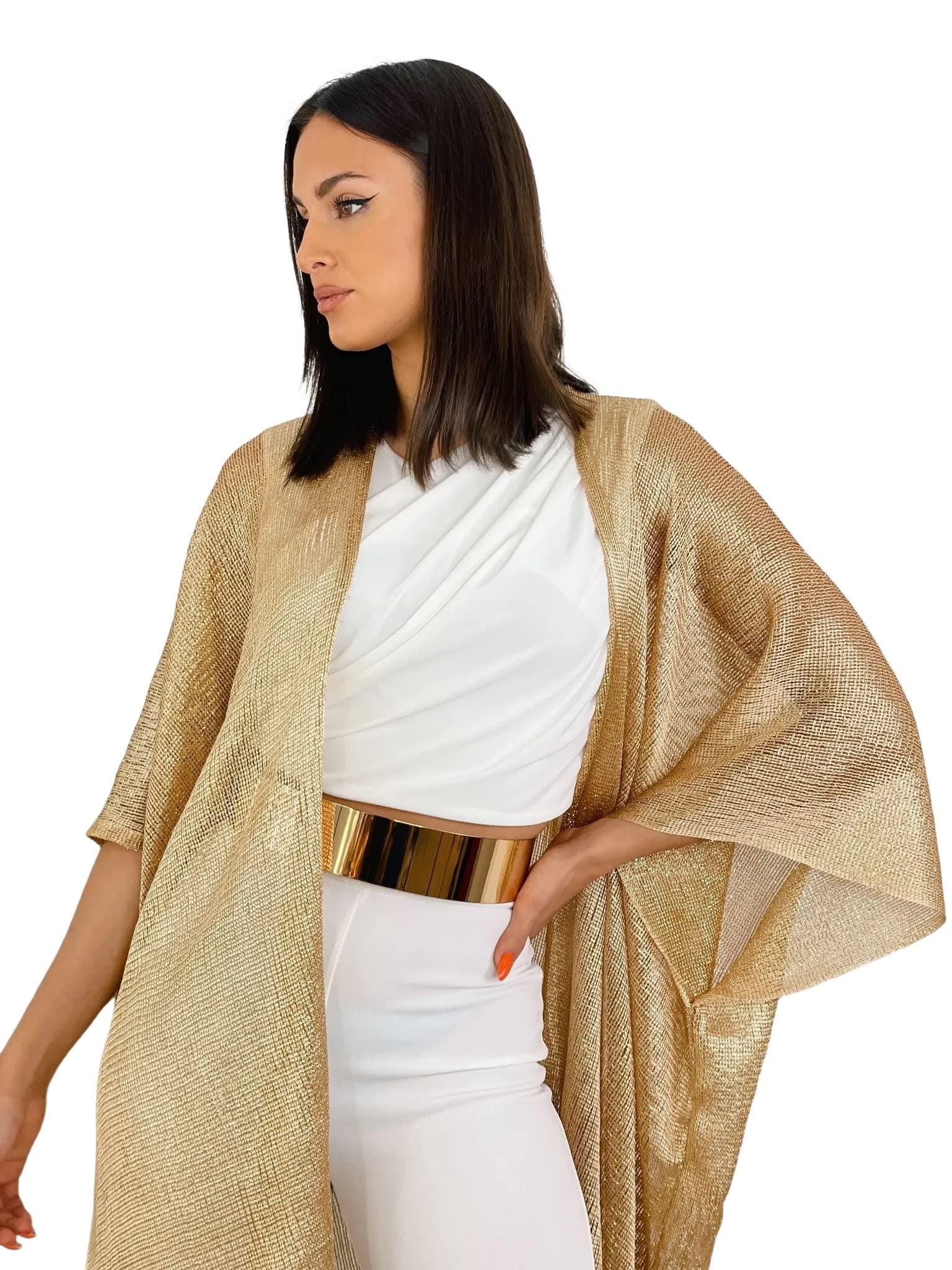 Gold Evening Shrug - Etsy UK