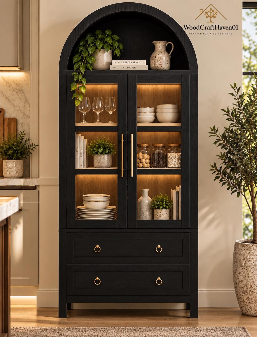 激安！三万円引き！定価54500円！CURIOキャビネット Curio Cabinet - Etsy