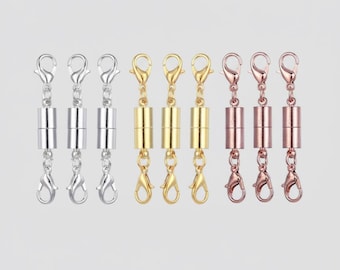 Adaptador Magnético para Fecho de Joias | Extensor para Colar e Pulseira