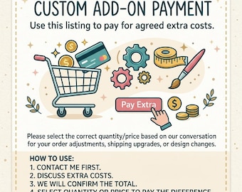 Additional shipping Cost / Item costs