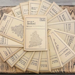 Victorian Maps England & Wales - Reproduction of 1800s Ordnance Survey Maps 50-97