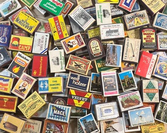 Vintage Matchboxes - Random Set