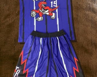 Toronto Raptors Kinder Jersey & Shorts Set - Jungen und Mädchen Sportwear Outfit | Baksetball Anzug