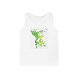 Vibrant Graphic Tank Top: Unisex Heavy Cotton Blend, Festival Style