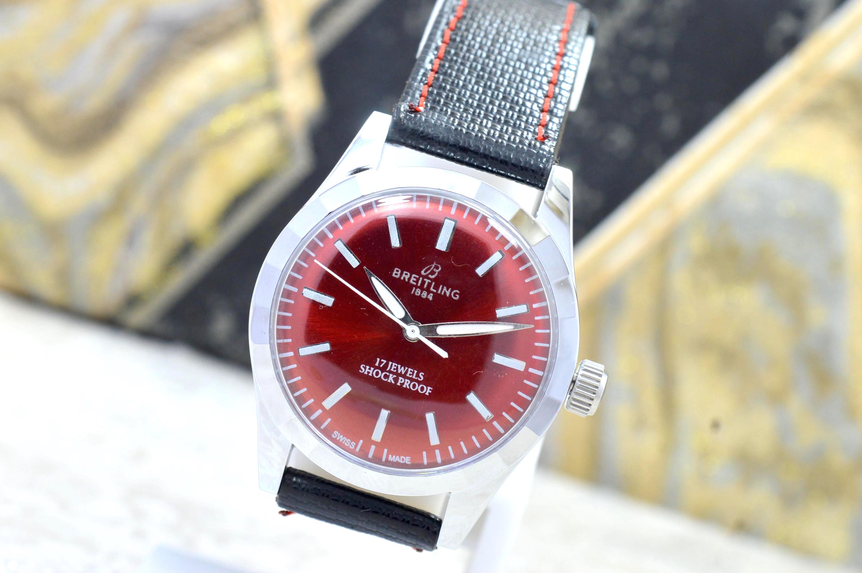 BREITLING　ビンテージ 84 Years Old Vintage Breitling Cadette Chronographe / Cal. Venus