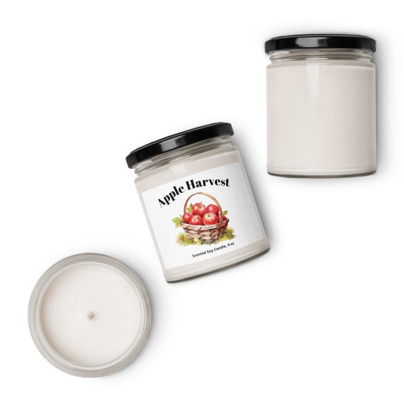 Apple Harvest Scented Soy Candle