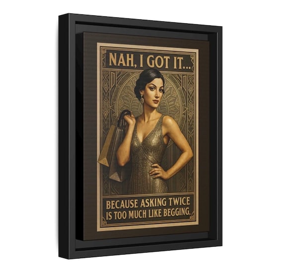 Roaring 20s Black & Gold Flapper Photo – Vintage Style | Nah, I Got It. Because Asking Twice Is Too Much Like Begging….