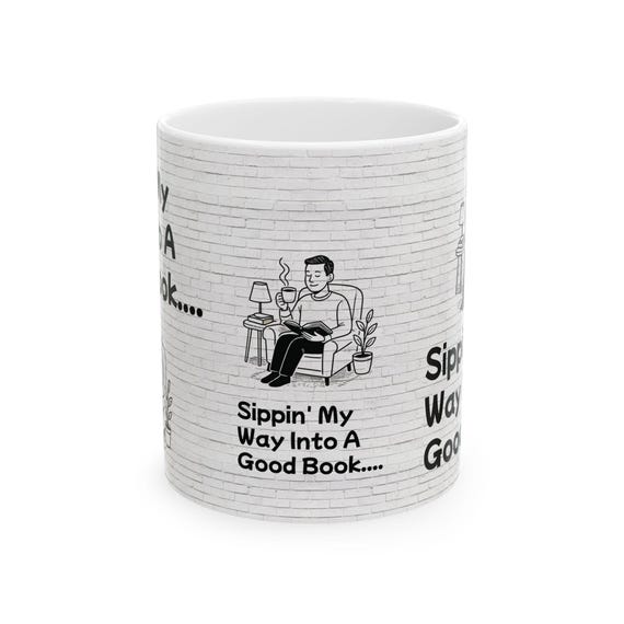 Book Lover Coffee Mug: Cozy Reading Gift