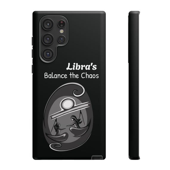 Libra Zodiac Anime Phone Case: Balance the Chaos