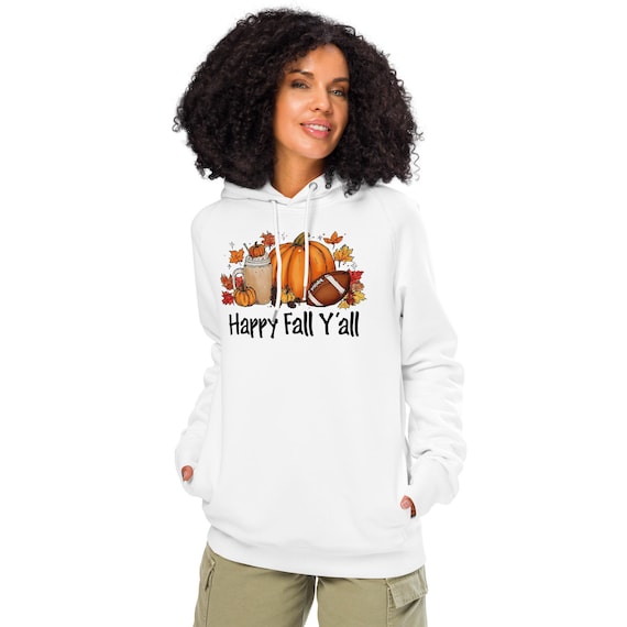 Happy Fall Y'all-Unisex organic side pocket hoodie