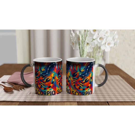 Scorpio Art Magic Mug - 11oz Astrology Gift