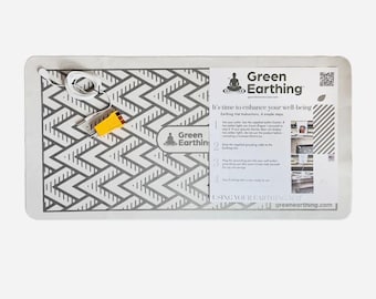 Grounding Wellness Mat 28×14 – Portable Earthing for Stress Relief, Inflammation Reduction & Circulation Support