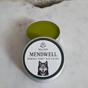Mendwell Herbal Salve | Soothing Balm for Cuts, Scrapes & Dry Patches