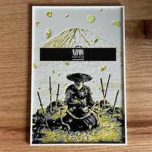 Ghost of Yotei Inspired 3D Printed Game Poster Fan Art