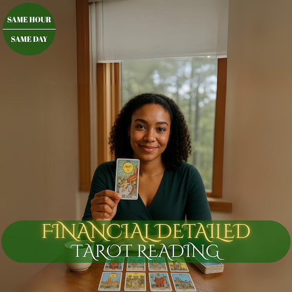 Financial Tarot Reading, Explore Wealth Opportunities, Career Shifts,Future Financial Abundance Paths, Same Hour Money Focused Reading
