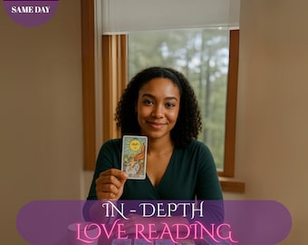 Lectura de tarot del amor en profundidad en la misma hora, alma gemela, profunda comprensión emocional, orientación sobre relaciones.