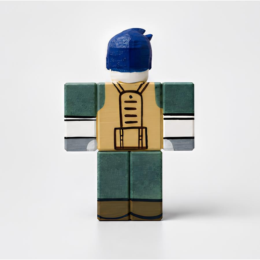 Guest 1337 Forsaken 3D Printed Figure | Hand-painted Roblox Fan
