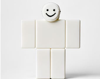 Figura impressa em 3D do Sujeito 0: Renegado | Arte de fã de Roblox pintada à mão | Colecionável de terror de grande porte | Presente para gamers