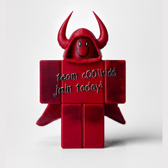 Coolkid Forsaken 3D Printed Figure | Hand-painted Roblox Fan Art
