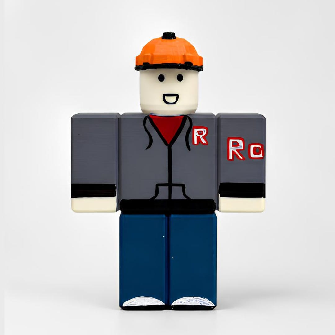 Builderman Forsaken 3D Printed Figure | Hand-painted Roblox Icon Fan ...