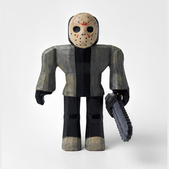 Jason Forsaken 3D Printed Figure | Hand-painted Roblox Fan Art