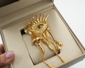 クリスチャン・ラクロワ - ヴィンテージクロスブローチ - Etsy 日本