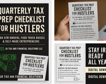 Quarterly Tax Prep Checklist for Hustlers