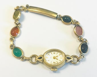 Vintage Bulova Ladies Cocktail Watch 23 Jewel Gold Tone Dress Watch Classic Vintage Women Watch Gift for Her.SOLD AS IS