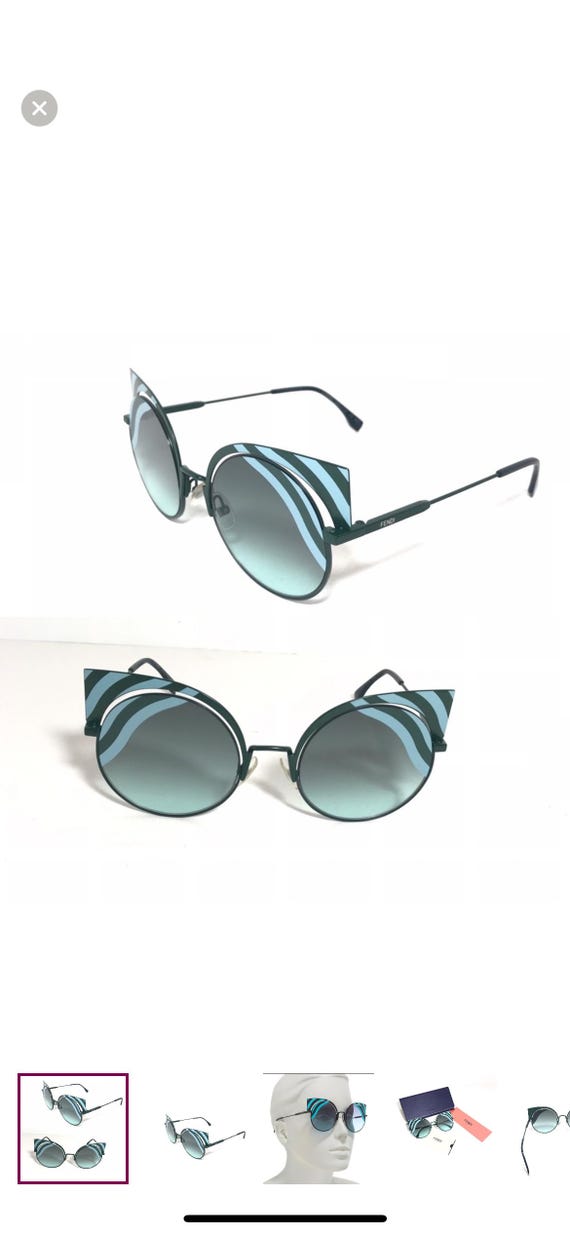 Fendi FF0215/S Cateye Sunglasses - Etsy display picture 1