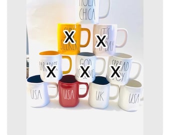Rae Dunn Mug Artisan Collection By Magenta NEWCoffee Mug | Sold Individually | Choose Your Mug | 12.99 Each