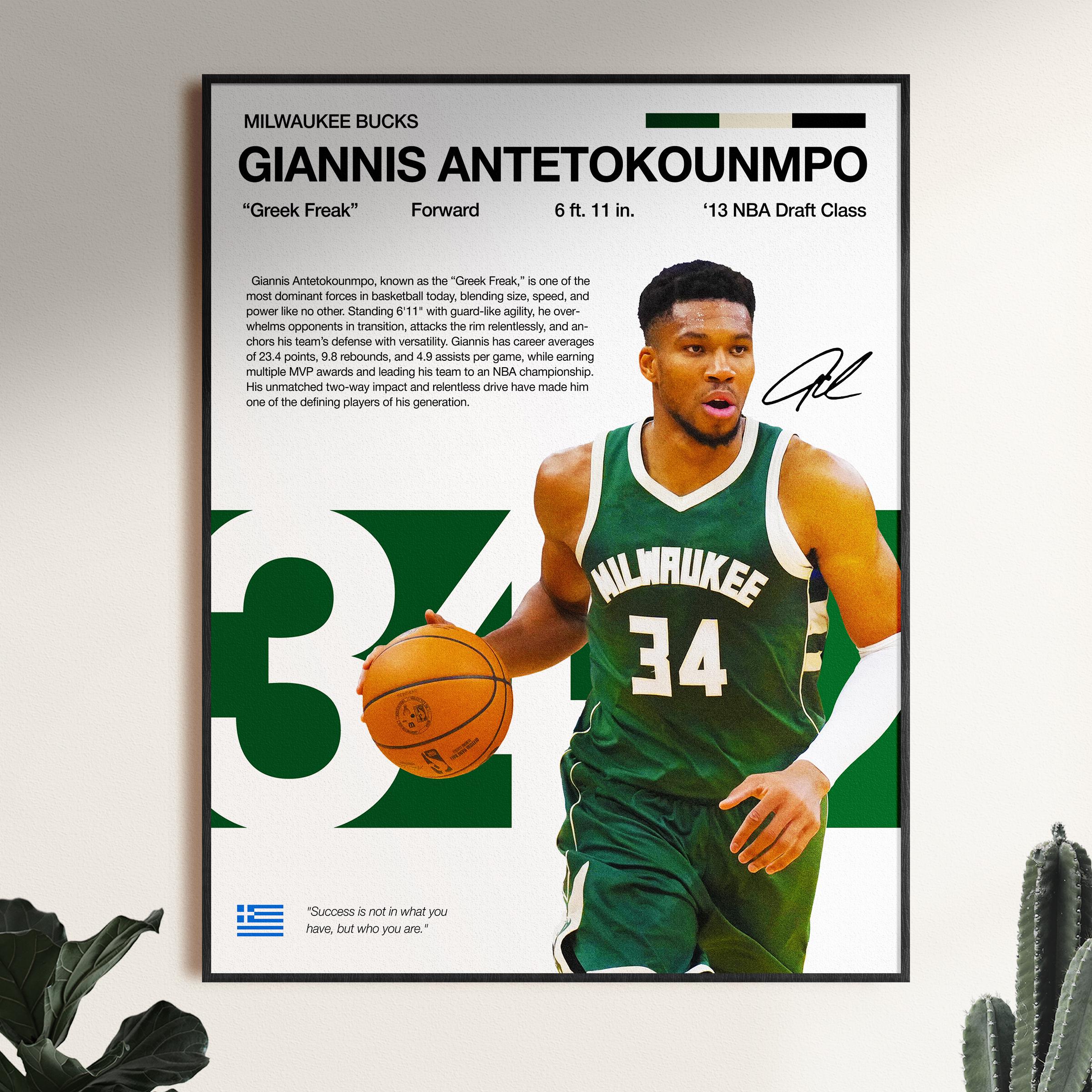 the greek freak milwaukee bucks