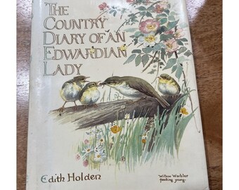 1978 El diario campestre de una dama eduardiana Edith Holden HC/DJ Nature Illustrati