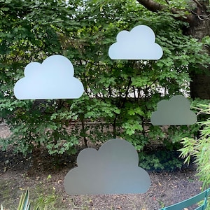 Cloud Wall decals or window decals, Set of 12