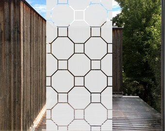 Octagon Window Film | Etsy