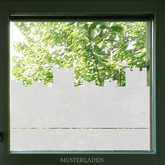Kinderzimmer Fensterdekor gemischte Kreise Sichtschutzfolie Fensterfolie -  Wecke-Design